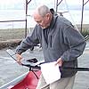 Richard assembles ROCAT #2 for first time