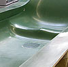 seatdeck mould with front track post removed