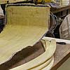 making the mould to make foam blanks for crossbeams