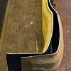 crossbeam foam mould showing hinge