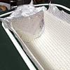 layup showing glass and Soric